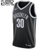 Dres Brooklyn Nets Seth Curry 30 Nike 2022-23 Icon Edition Crno Swingman - Dječji